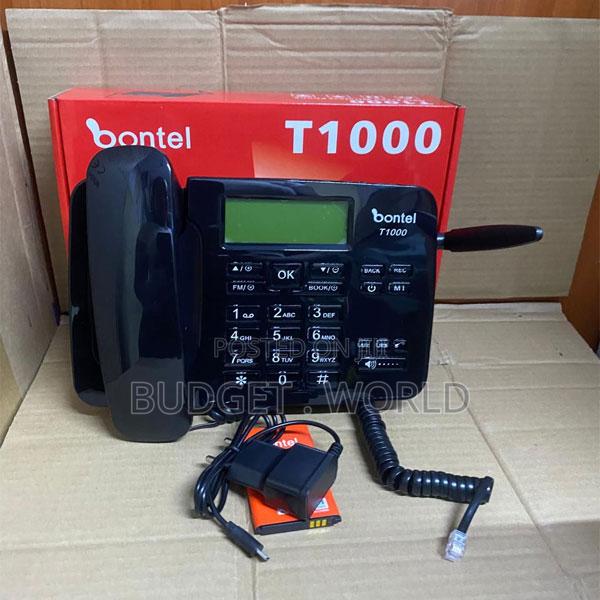 Bontel T1000 GSM Office Desk Phone – Smart Dual Sim Communication Devi - main view
