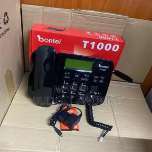 Bontel T1000 Dual Sim GSM Home Phone – Clear Calls and Easy Operation