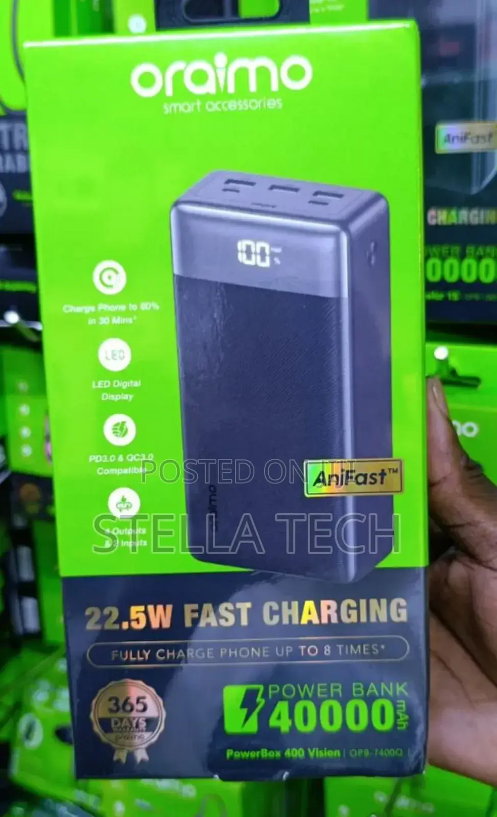 Original Oraimo Power Bank 4000mah