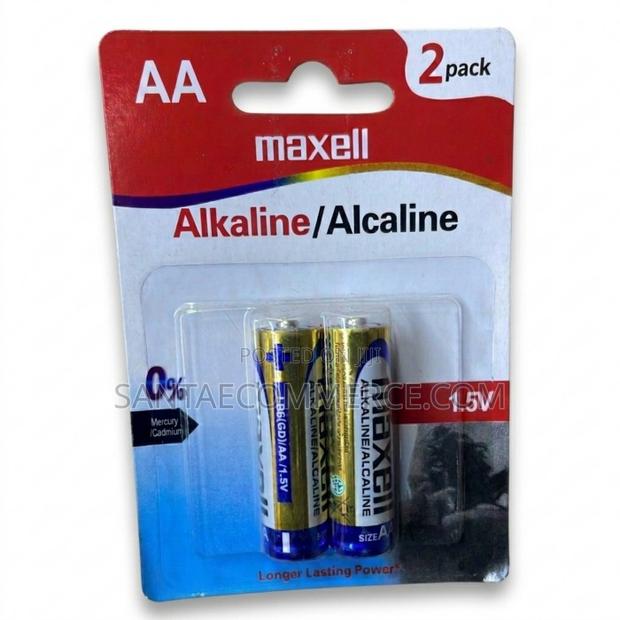 Maxell Aa Alkaline Batteries (1.5v) 2 Pack