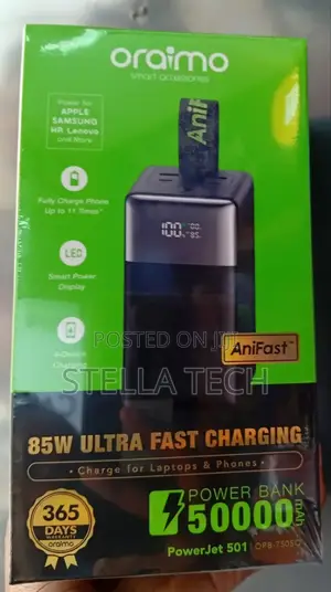 Original Oraimo Power Bank 50000