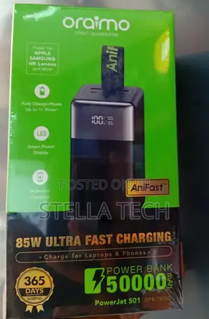 Original Oraimo Power Bank 50000