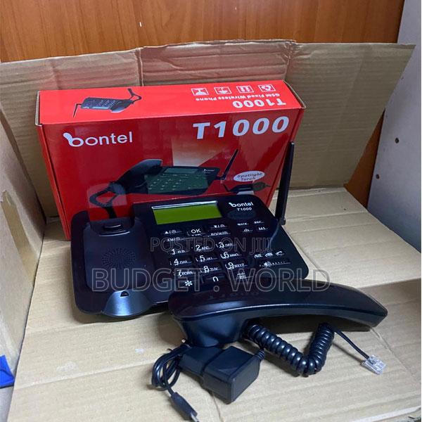 Bontel T1000 GSM Desktop Landline Alternative – Dual Sim Wireless Pho