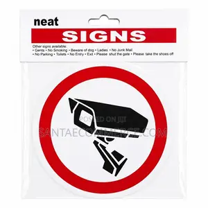 CCTV Surveillance Warning Sign Sticker