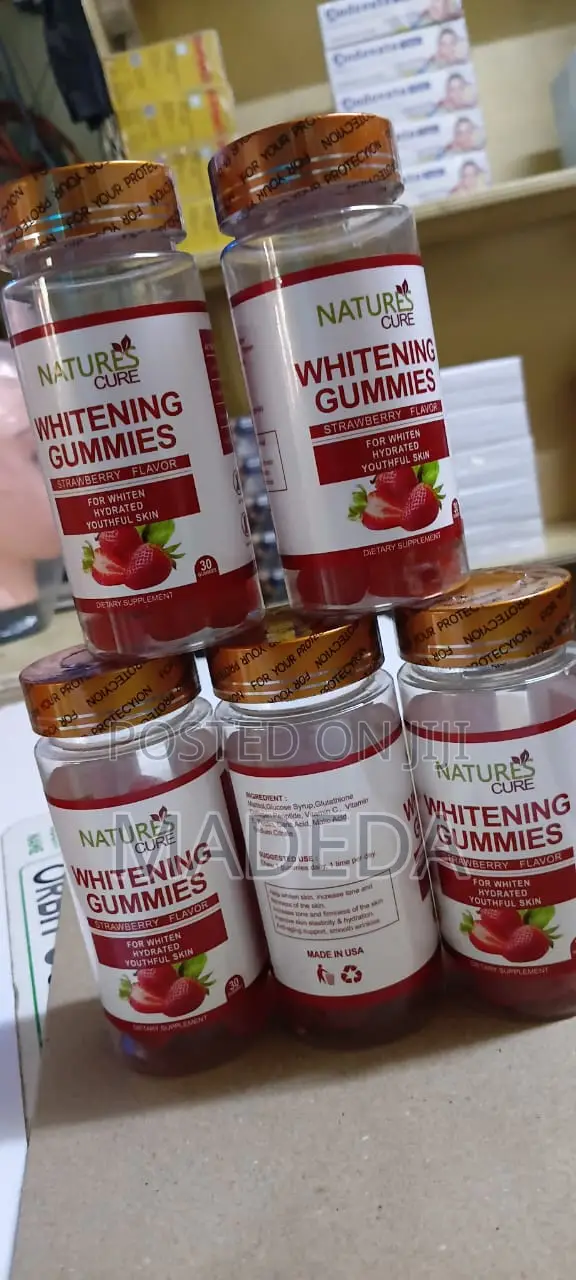 Whitening Gummies Hydrated Youthful Skin