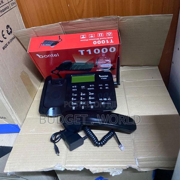Bontel T1000 GSM Reception Desk Phone – Professional Dual Sim Telephon