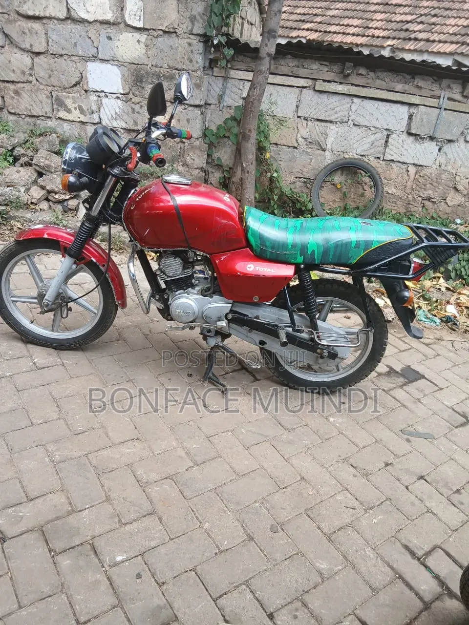 TVS XL 100 2021 Red