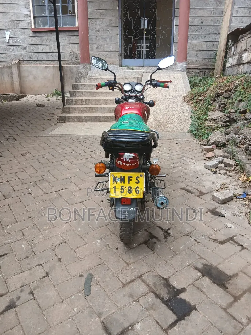 TVS XL 100 2021 Red