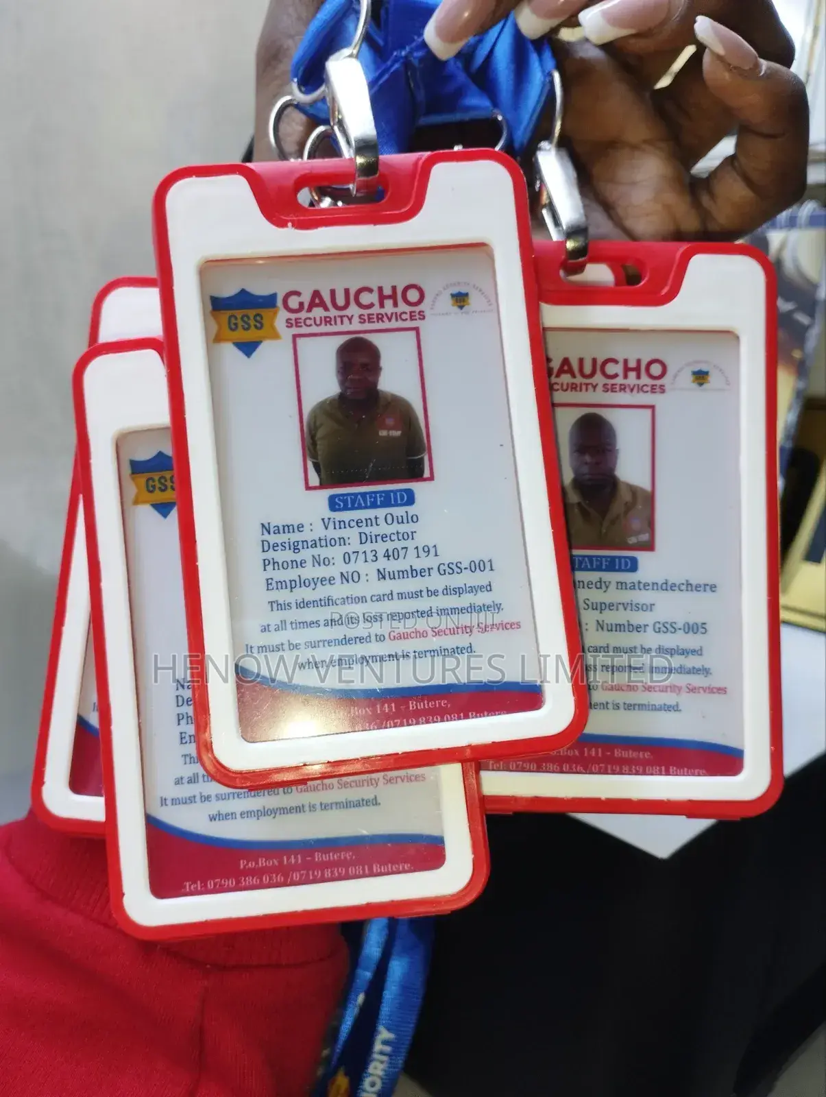 Staff Id Nametags Printing