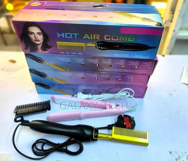 2 in 1 Hot Comb + Straighteners - main view