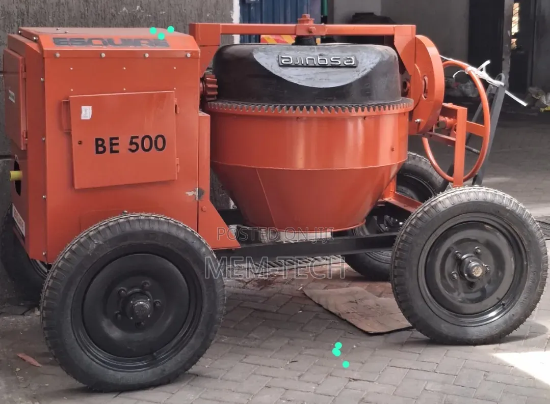 Concrete Mixer 500litres With HTC India 6.5hp Diesel Engine