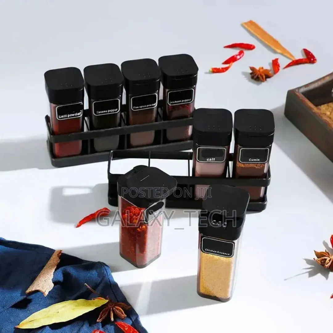 4pcs Spice Jars Seasoning Set