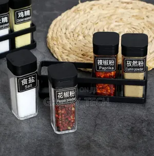 4pcs Spice Jars Seasoning Set