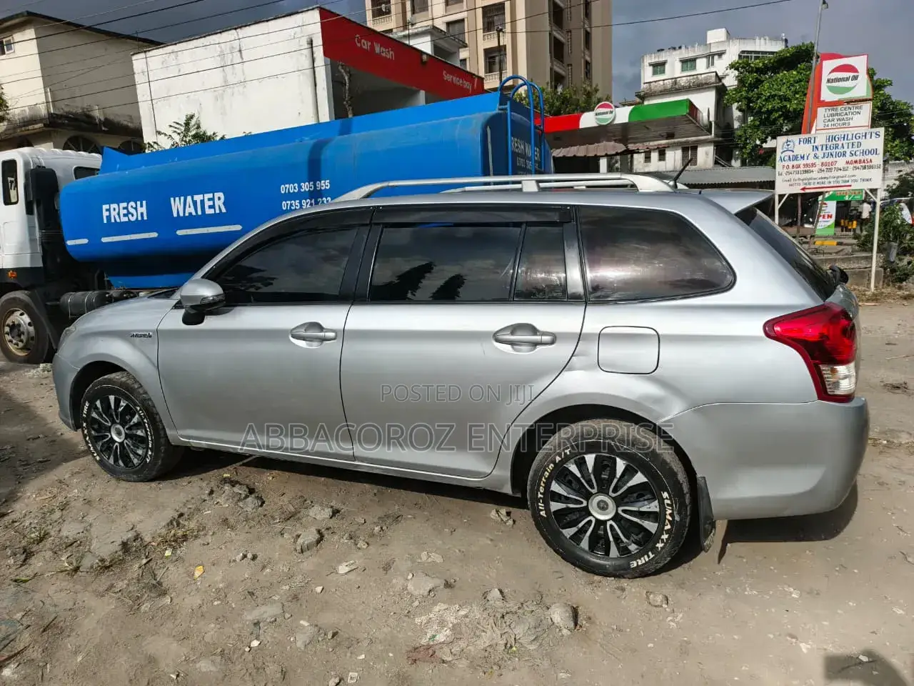 Toyota Corolla Fielder 2017 Silver