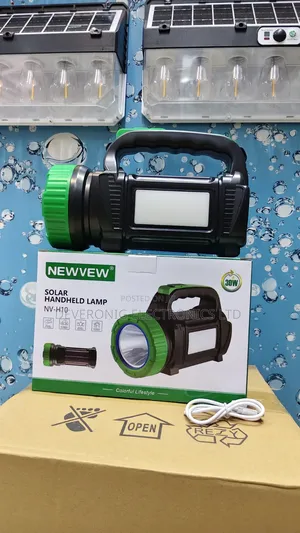 *30watts Solar Handheld Torch*