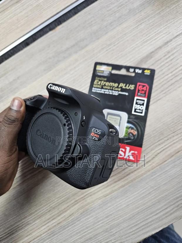 Canon Eos Rebel T5i (Body) With 64gb Card.