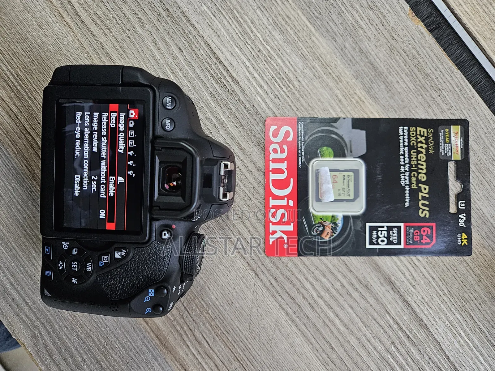 Canon Eos Rebel T5i (Body) With 64gb Card.