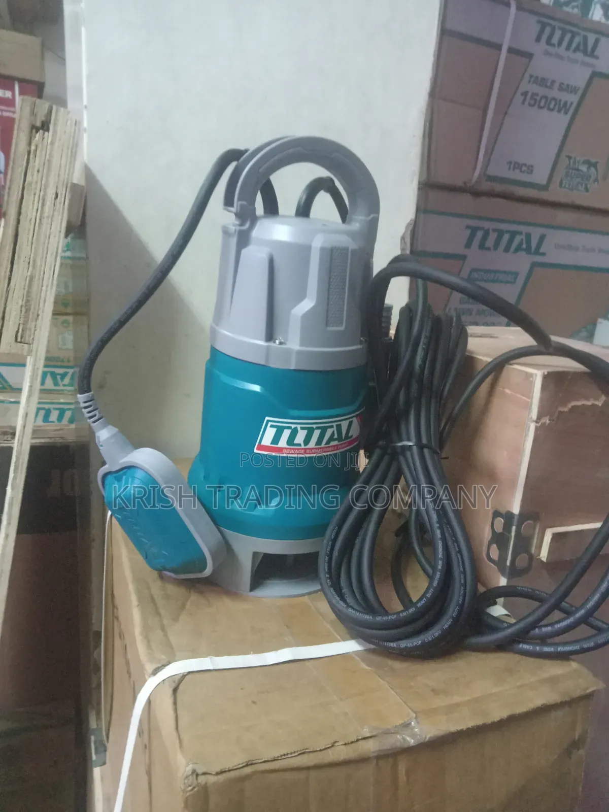 750w Total Sewage Submersible Pump