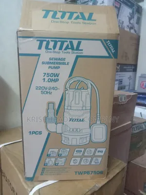 750w Total Sewage Submersible Pump