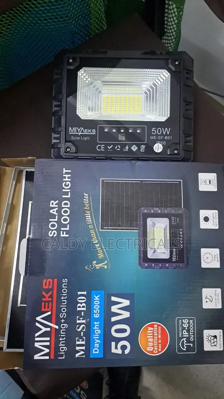 Elegant Solar Floodlight 50w