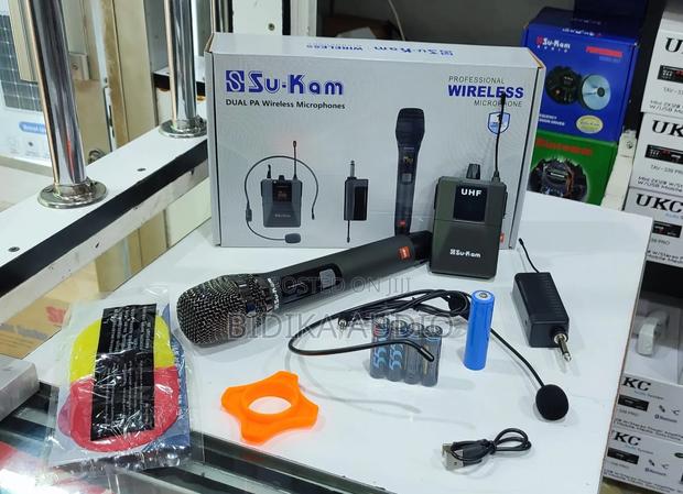 Su-Kam Mx-100.3 Professional Dual Pa Wireless Microphone System