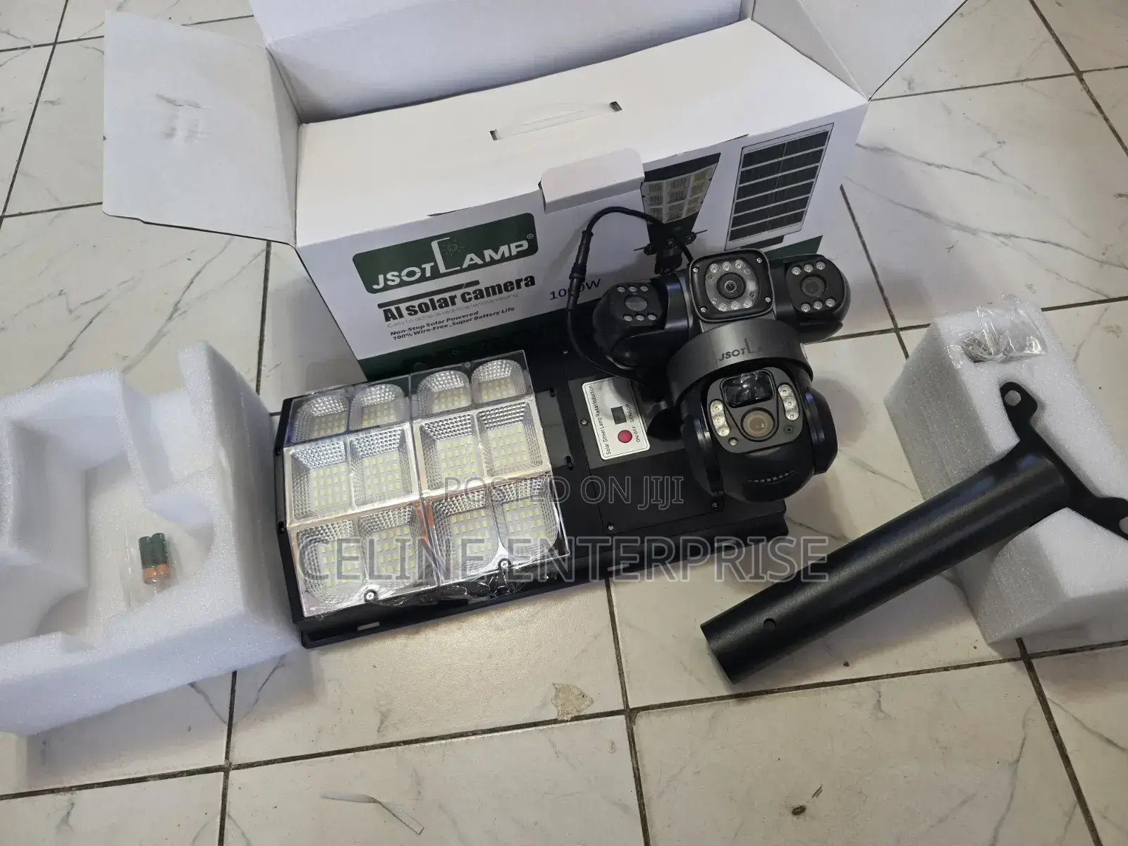 Solar Camera With Infrared Night Vision