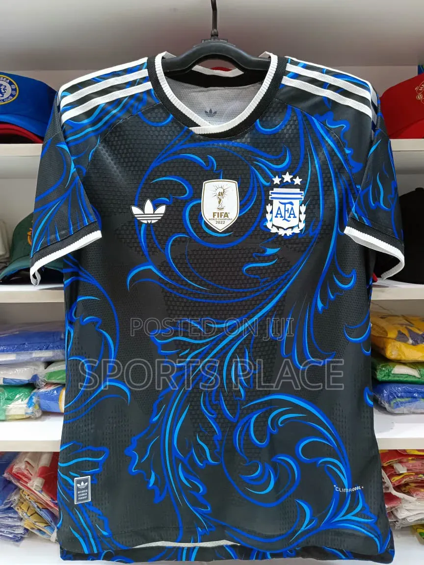 Latest Argentina Away Worldcup 2026 Player Version Jersey