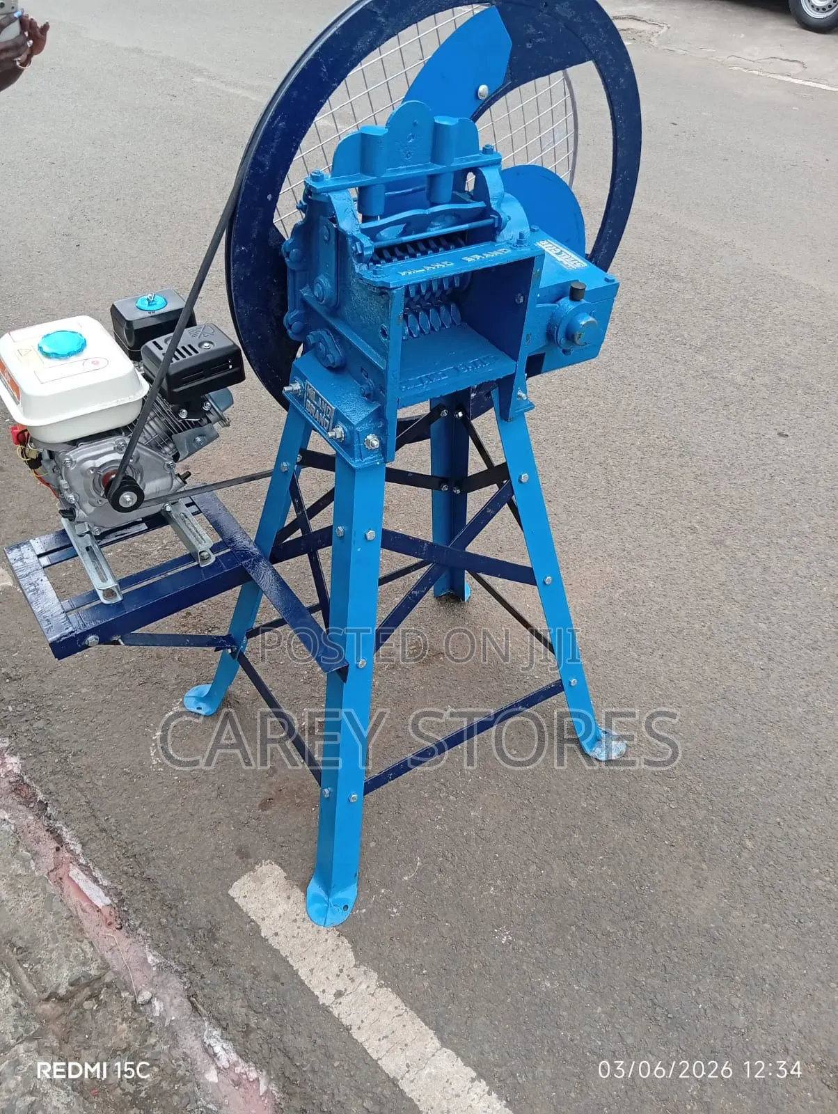 3 Blade Gasoline Chaff Cutter