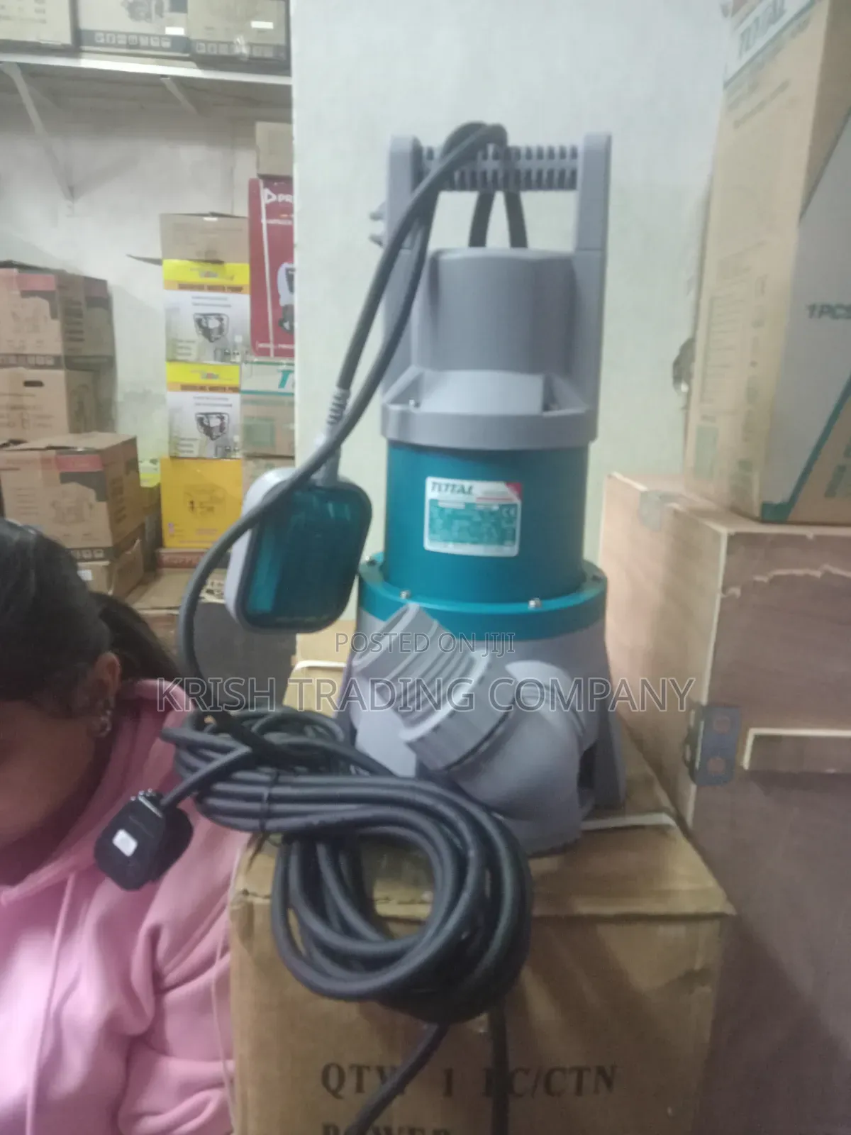 1000w 1.4hp Water Pump 333l/Min