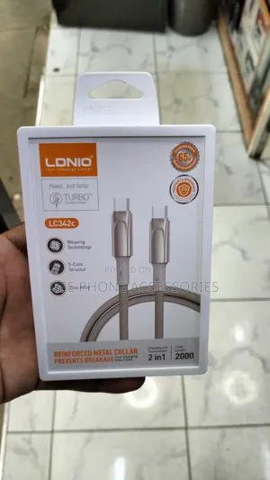 Ldnio Type C to Type C Super Fast Cable