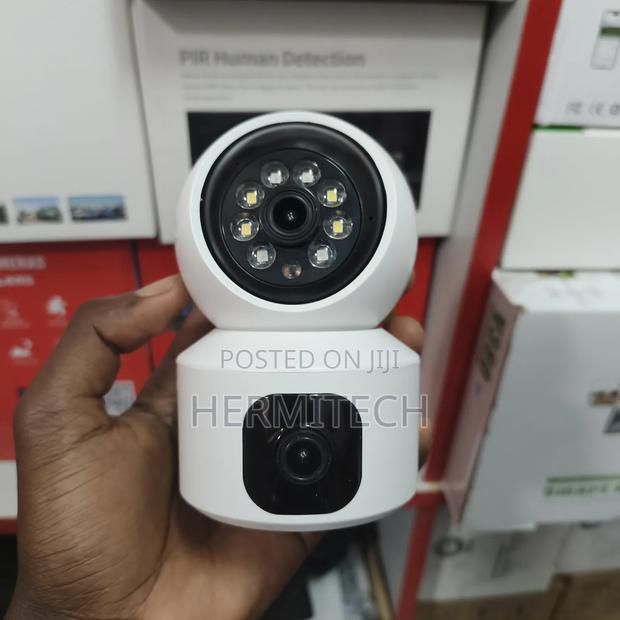 4g Surveillance Camera Dual Lens Sim Card Enabled CCTV Camera