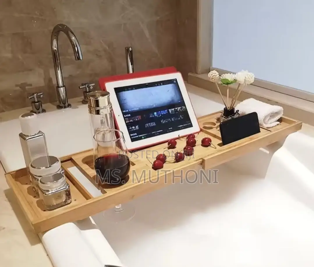 Luxury Wooden Bathtub Caddy