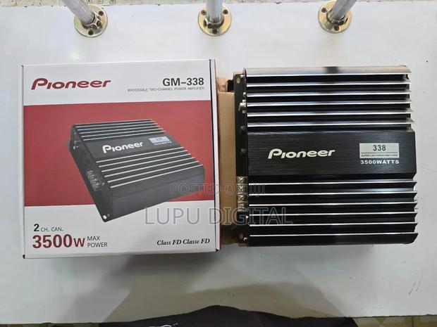 Pioneer Gm338 3500 Watts 2channel Amplifier