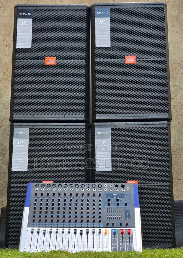 Professional Sound System Package – JBL Srx715 15inch Midrange Setup - main view