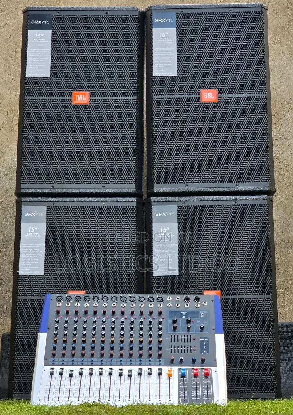 Professional Sound System Package – JBL Srx715 15inch Midrange Setup
