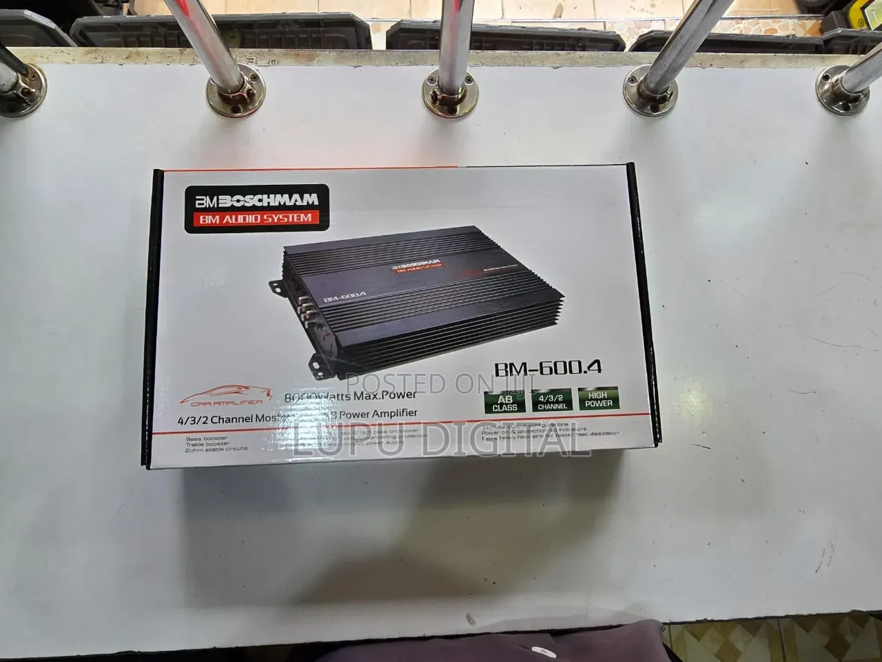 Boschmann Bm600 4channel Amplifier