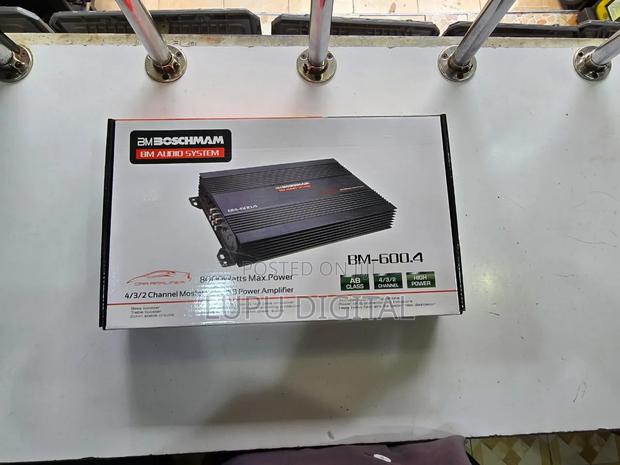 Boschmann Bm600 4channel Amplifier