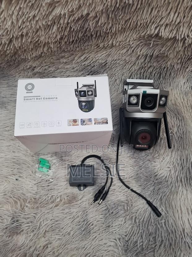 360° Dual Lens Outdoor Security Camera Wifi
