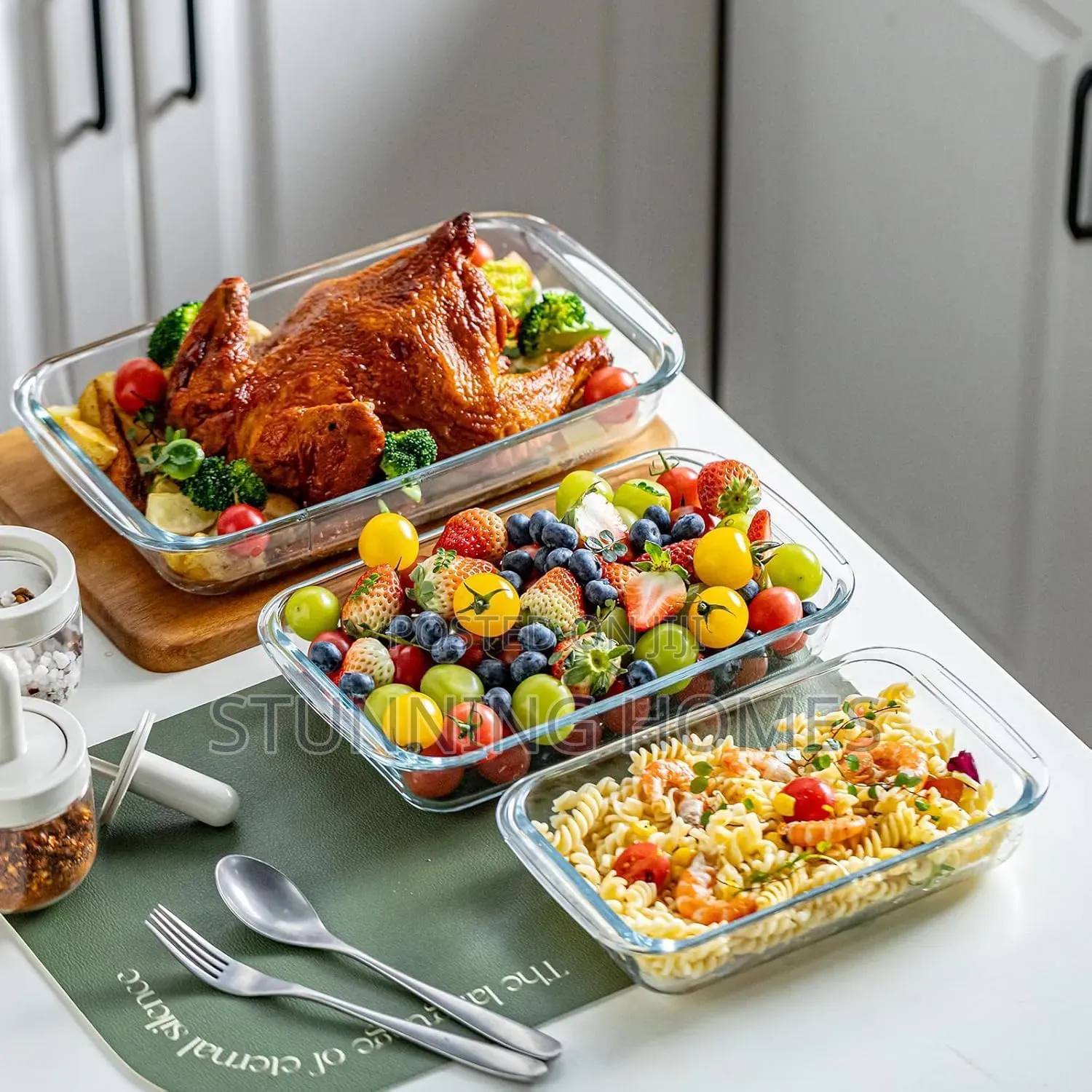 3 Baking/ Serving Trays