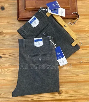 Quality Casual Official Plain Cotton Stretching Pants Trousers
