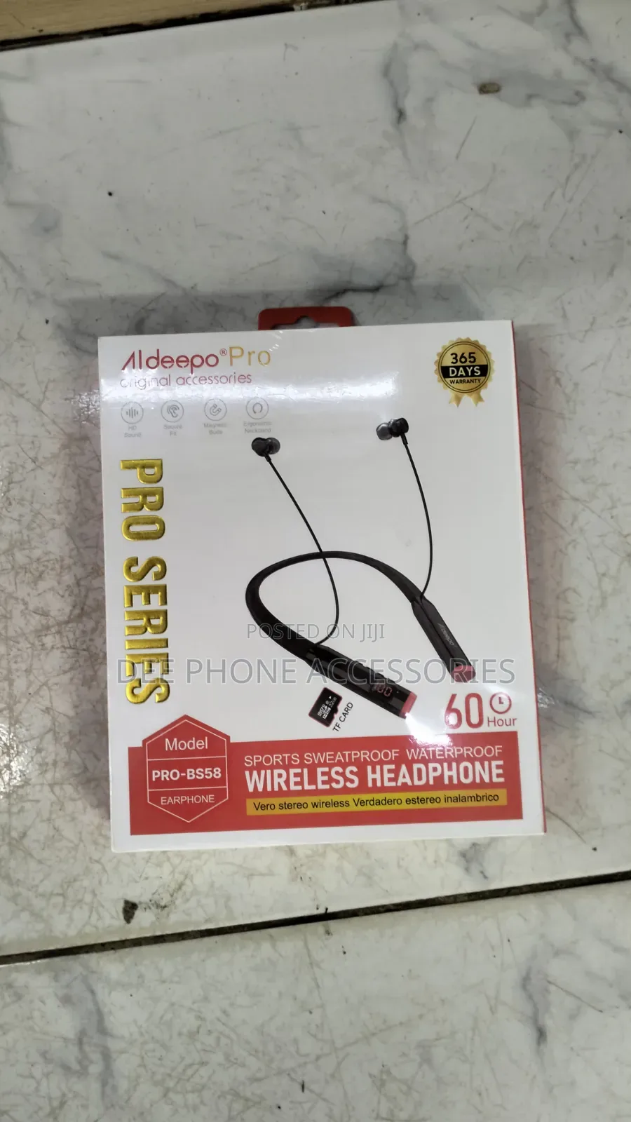Aldeepo Pro Necklace Wireless Earphones
