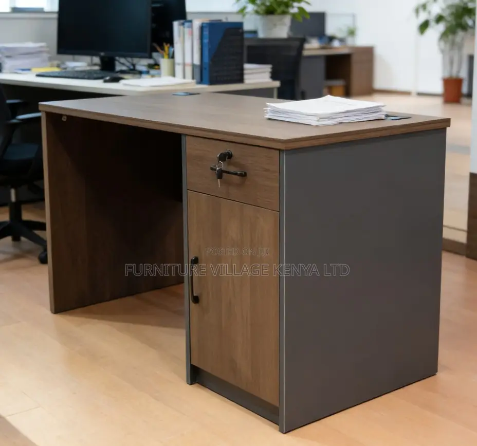 1.2m Office Desk With Drawers