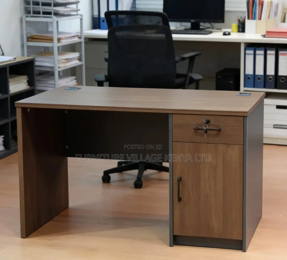 1.2m Office Desk With Drawers