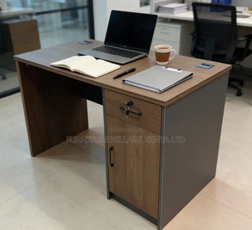 1.2m Office Desk With Drawers