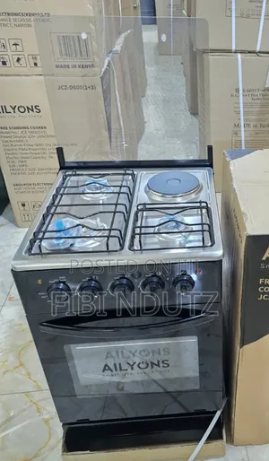 Brand New Ailyons 3+1 Cooker 60 by 60
Electric Oven
/Aliyons Cooker