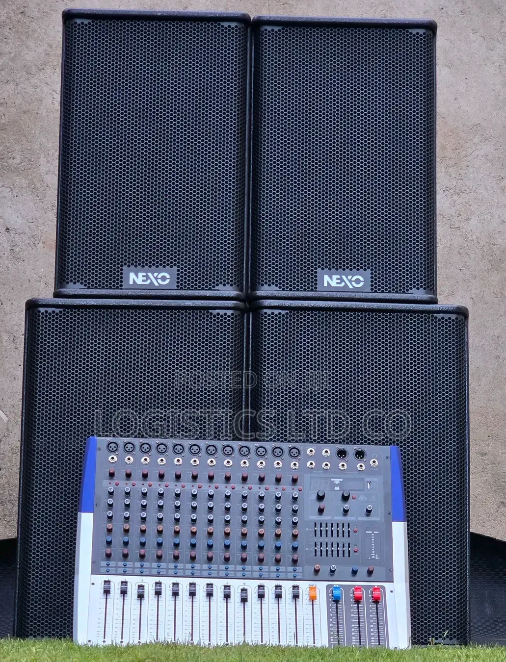 Professional Sound System Package Nexo Ps15/Nexo Ps12 Midrange Speaker