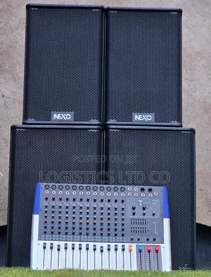 Professional Sound System Package Nexo Ps15/Nexo Ps12 Midrange Speaker