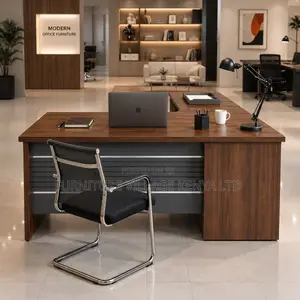 Executive Curved Office Desk.