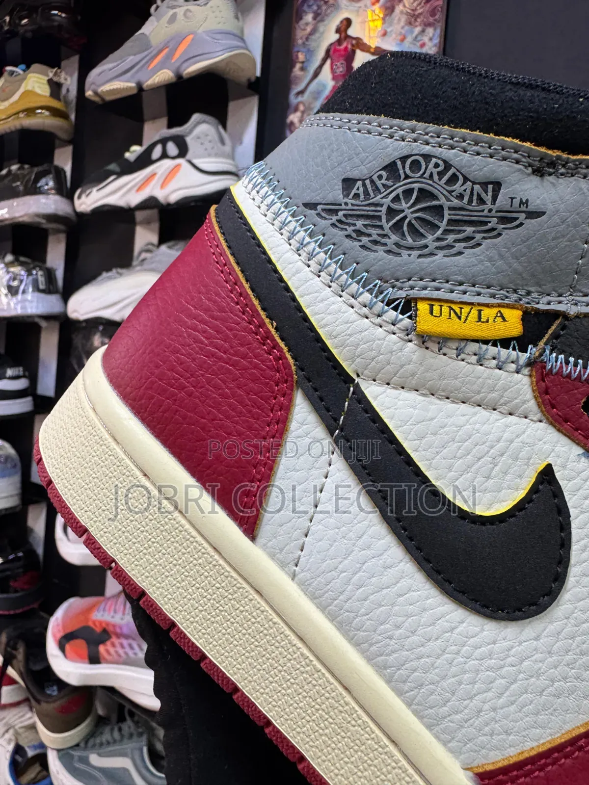Union La X Air Jordan 1 High "Chicago Shadow" Sneakers