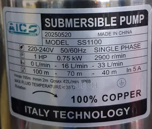 Aico Japan 1hp Submersible Pump